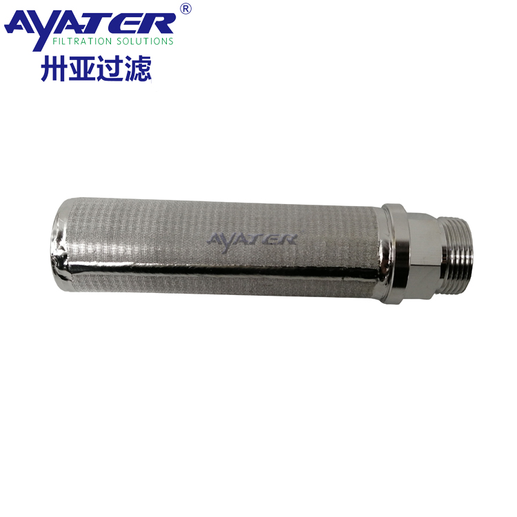 卅亞過濾不銹鋼燒結(jié)網(wǎng)濾芯29X125