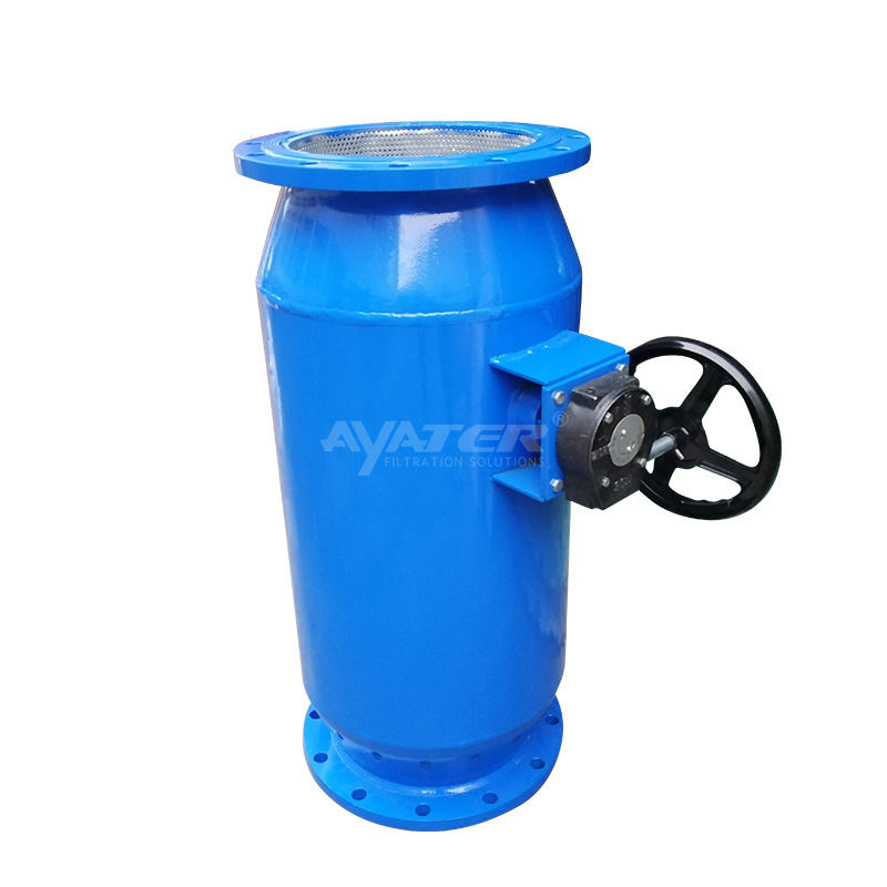 卅亞過濾 水處理多介質 ZG2500直通式反清洗過濾器